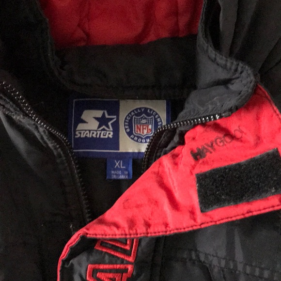 Vintage Atlanta Falcons 90’s Stater Jacket - Picture 6 of 8